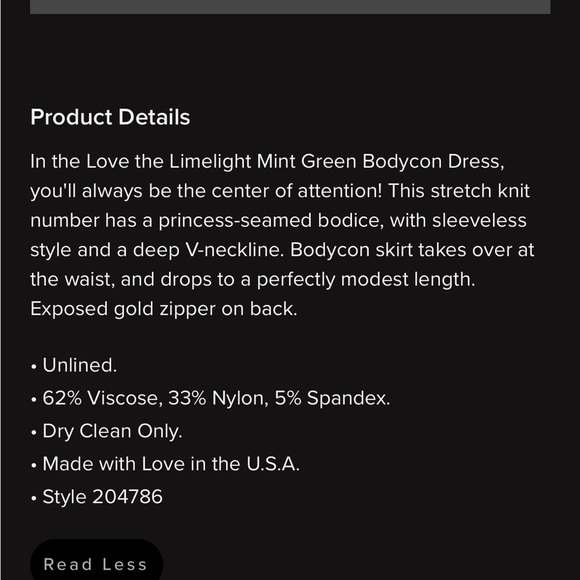 Mint Green Dress - Picture 6 of 6